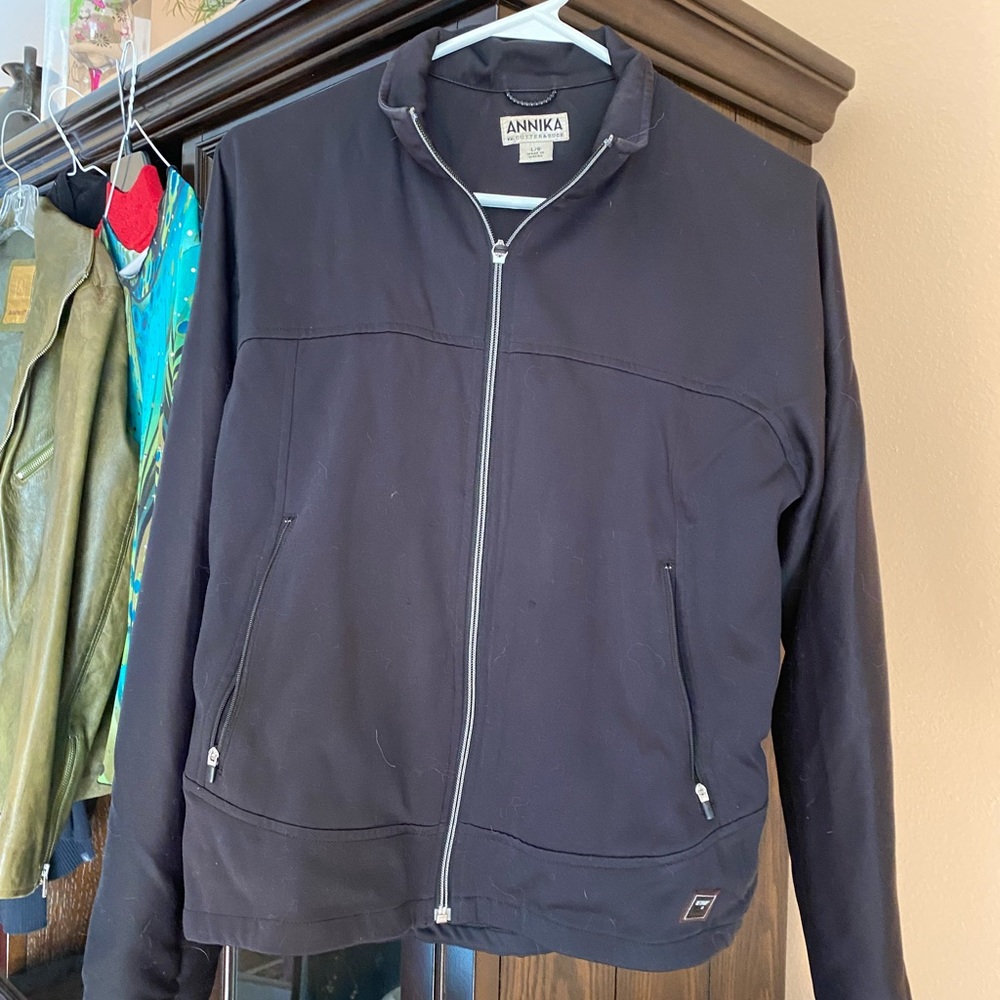 Vintage ANNIKA by Cutter & Buck Black Jacket - Rare find.